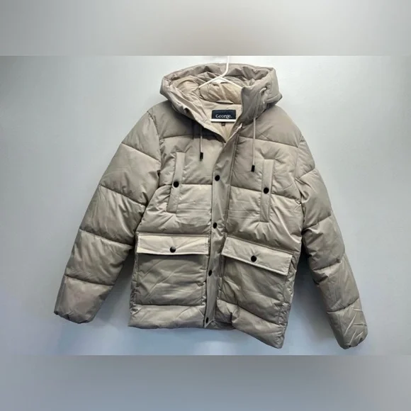 New George Men's Puffer Jacket - Picture 5 of 7